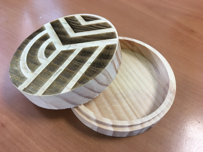 Caja Madera Grabada
